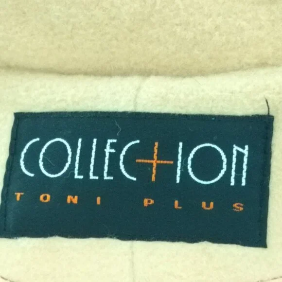 Toni Plus XL Luxury Cashmere Wool Blend Maxi Walking Coat Tan Longline Winter - Picture 7 of 10